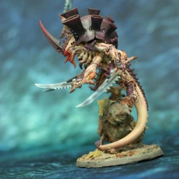 Tyranid Swarm Lord by Myummum