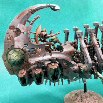 40k Necron Barge by PaintingBrah