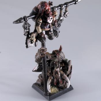 Black Orc Battle Standard Bearer by Kansberg
