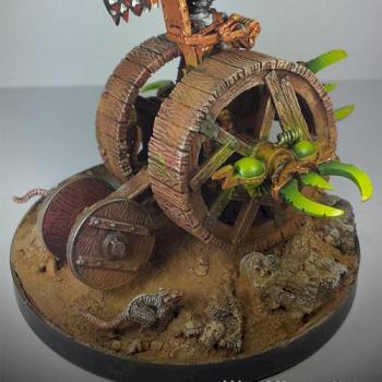 Skaven Doomwheel Diorama by thebrizzlab