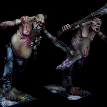 Warriors of Chaos Slaanesh Giants by Awaken Realms