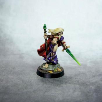 Alastriel Elf Sorceress by mdbgx2