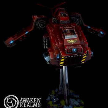 Space Marines Blood Angels Stormraven by Awaken Realms