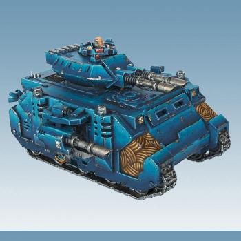 Space Marines Predator Rhino by aurelio