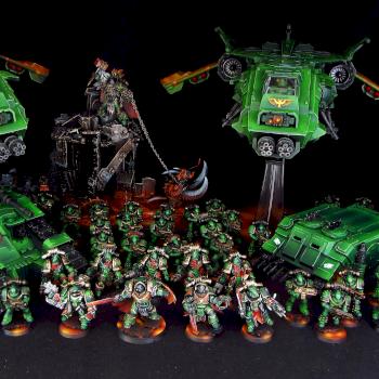 Horus Heresy Salamanders Army by Awaken Realms