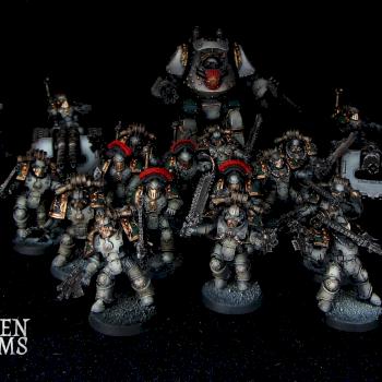 Horus Heresy Death Guard Army by Awaken Realms
