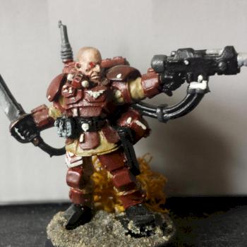 Kasrkin Seargant by Fabse