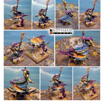 Tzeenth lord on disc by Rothand Studio