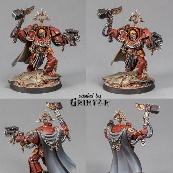 Blood Angels Terminator Sgt. Karlaen by Grimvar