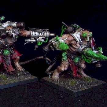 Skaven Stormfiends Rat Ogres by Awaken Realms