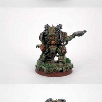 Typhus herald of nurgle - Chaos space marines by RezoAmalio