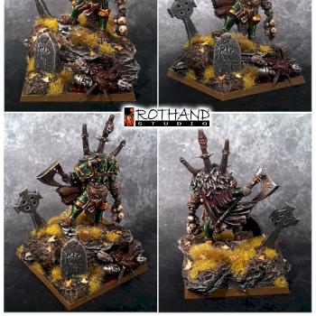 Nurgle lord by Rothand Studio