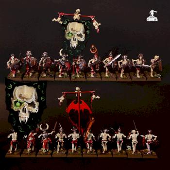 Zdjęcie przedmiotu 	 Vampire Counts Skeletons Warriors by slawek