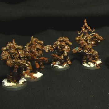 Plague Marines squad#2 by Davidus