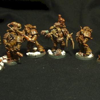 Plague Marines squad#1 by Davidus