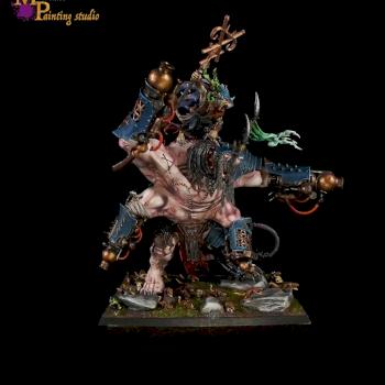 Thanquol & Boneripper by Minotaur Painting