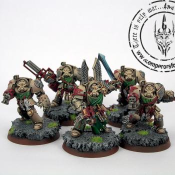 Dark Angels terminators by RezoAmalio