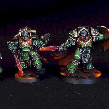 Horus Heresy Salamanders Praetors and Apothecaries by Awaken Realms