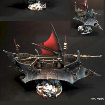 Dark Eldar - raider by wolfberg