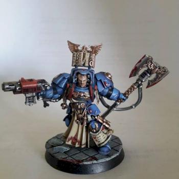 Librarian space marine by Mamba76