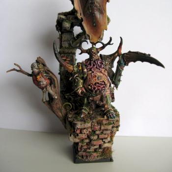 Nurgle Lord (front) by Parasite