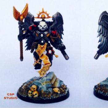 Blood Angels Death Company Chaplain by CSP STUDIO