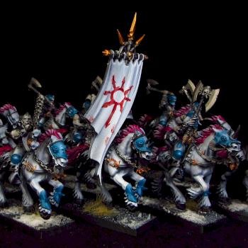 Warriors of Chaos Tzeentch Marauder Horsemen by Awaken Realms