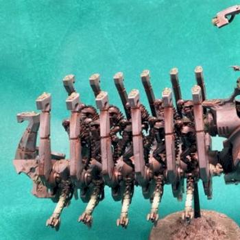 40k Necron Barge by PaintingBrah