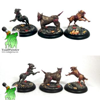Canine Remains - Malifaux by Toadpainter