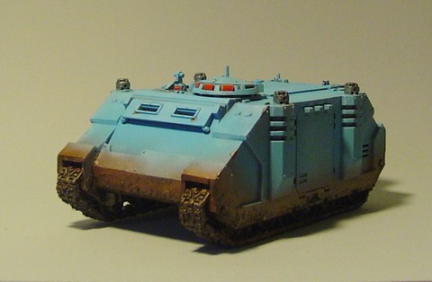 Space Marines  Rhino WIP by coolyjelly