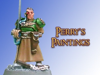 Cadian Officer by perryspaintings