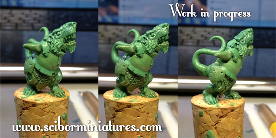 rat work in progress by Scibor