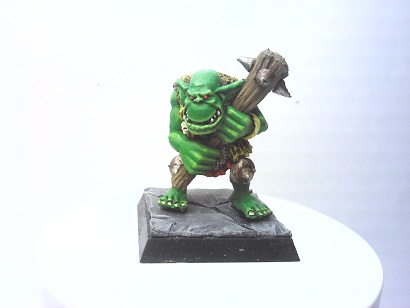Orc with Spiky Club 1 by Cnalle