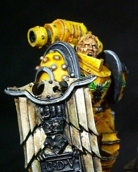 Imperial Fists - Alexis Polux by P4Painting