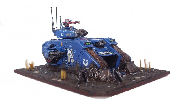 ultramarines landraider command by miniatureheaven