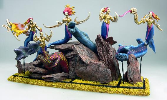 mounted Mermaids by klindy
