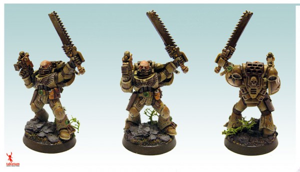Space Marine Sarge by Yrko