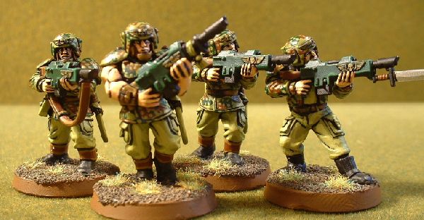 Guard Troops by den