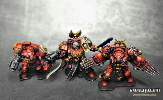 Space Hulk - Blood Angels Terminators by exorcito