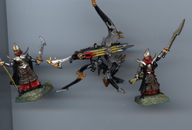 baliste elfes noirs by denear