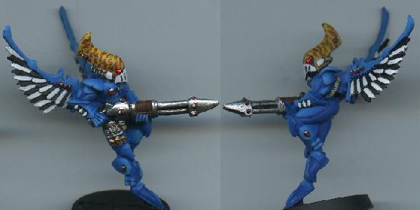 Eldar swooping hawk by roguewillot63