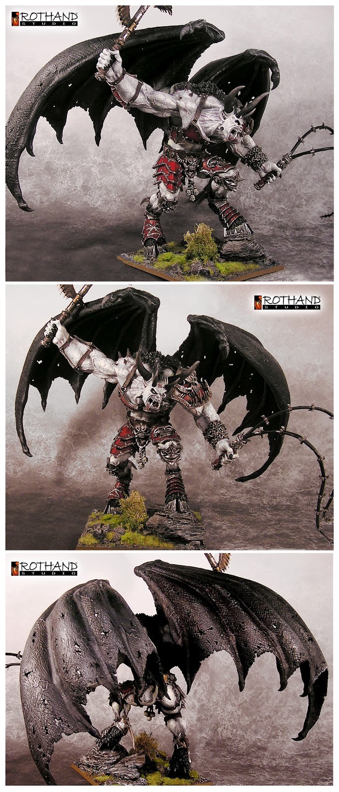 CoolMiniOrNot Forge World BLOODTHIRSTER DAEMON OF KHORN By Kseronarogu CoolMiniOrNot Forge World BLOODTHIRSTER DAEMON OF KHORN By Kseronarogu