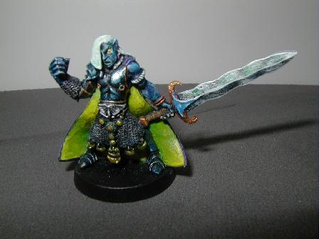 Drow Warrior by Beowolf
