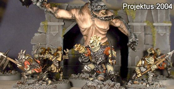 Troll et gobelins de la Moria by projektus