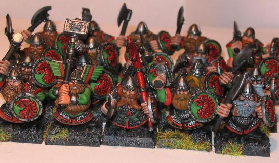 Dwarf warriors by Ko11