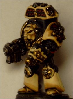 Old Terminator with Cyclone missile launcher by Tarindur