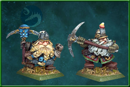 Enanos mineros by Lord Mondiola