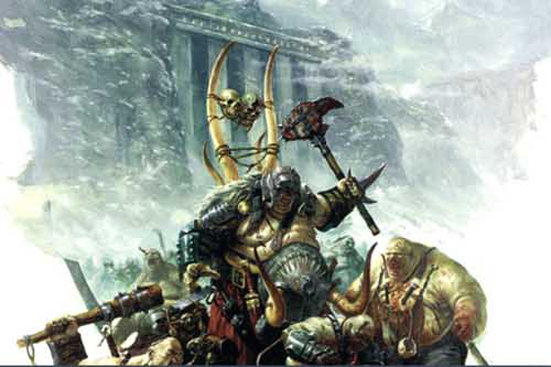 OGRE KINGDOMS Ogre Tyrant - converted by Scibor