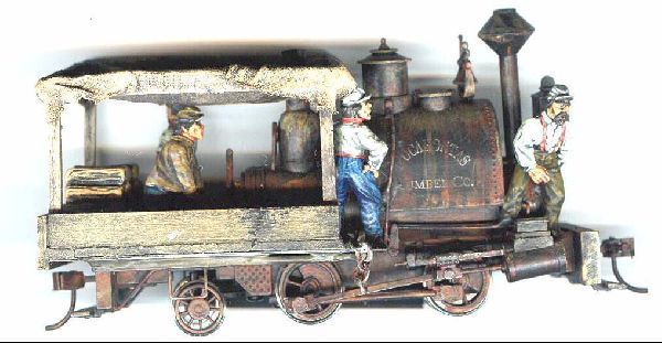 28mm ACW Foundry artillery crews/ Bachman engine by Kaonis Productions