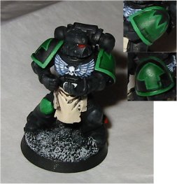 Obsidian Guard Space Marine (WIP) by InquistorDark